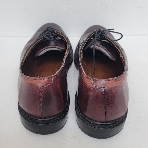 ALLEN EDMONDS OXBLOOD PARK AVENUE 1431 Leather Oxfords Dress Shoes Size 10.5